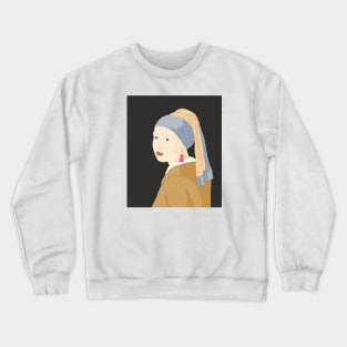 Girl with a gummy bear earring Crewneck Sweatshirt